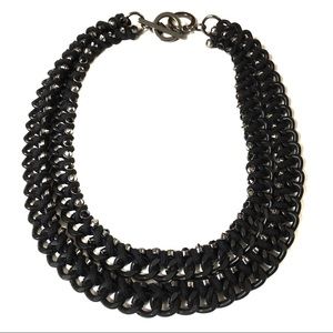Banana Republic Jewelry - Banana Republic Black Double Chain Necklace Banana Republic Jewelry - Banana Republic Black Double Chain Necklace